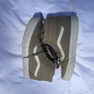 Forest Green High Top Vans